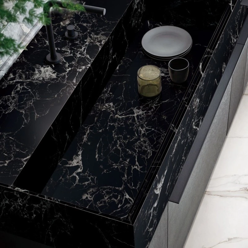 Easy-to-Clean Rock Panel Sintered Tabletop for Homes Easy-to-Clean Rock Panel Sintered Tabletop for Homes